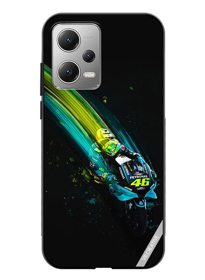 VR CREATIVE Protective Case Cover For Xiaomi Redmi Note 12 Bike Design Multicolour - Image 1