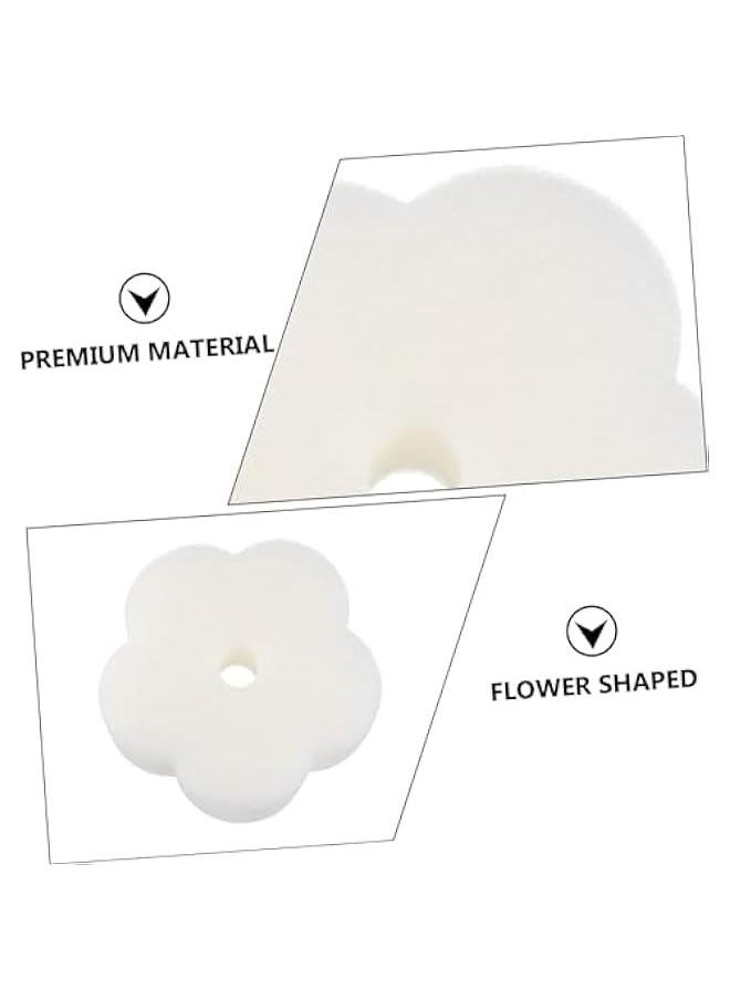 HOOKOR 12pcs Oil Absorbent Sponge Hot Tub Accessories Oil-absorbing Sponge for Pool Balls for Hot Scumbug Sponge Scumbug Hot Tub Sponges White Absorb Water Absorbent Cotton  - Image 4
