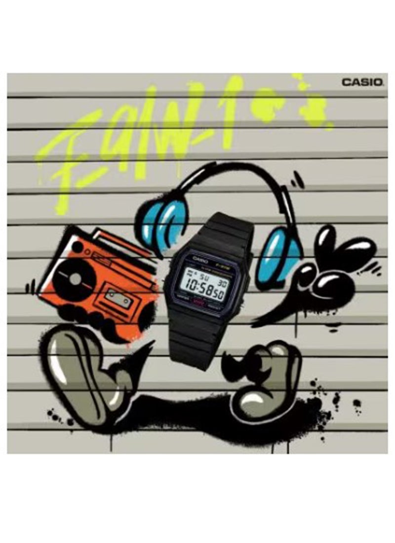 CASIO Unisex F-91W-1YER Digital Wrist Watch - Image 3