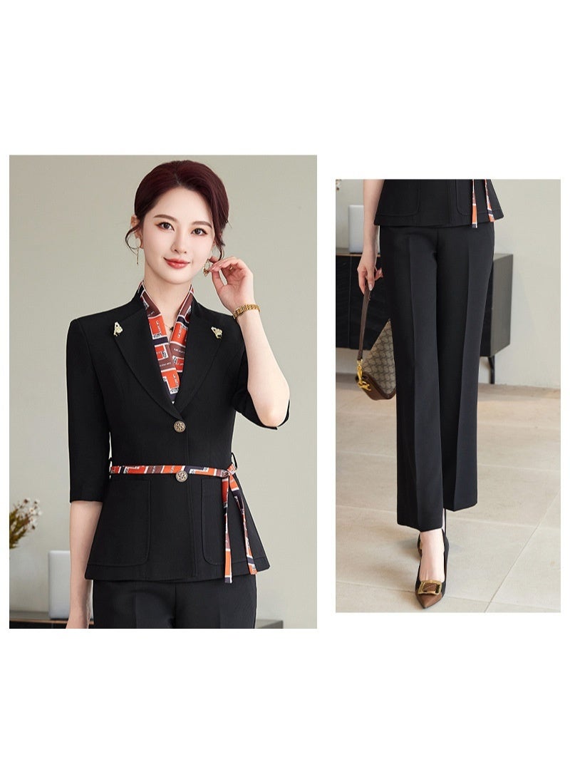 Shougu New Fashionable Casual Ms Suit Set  - Image 1