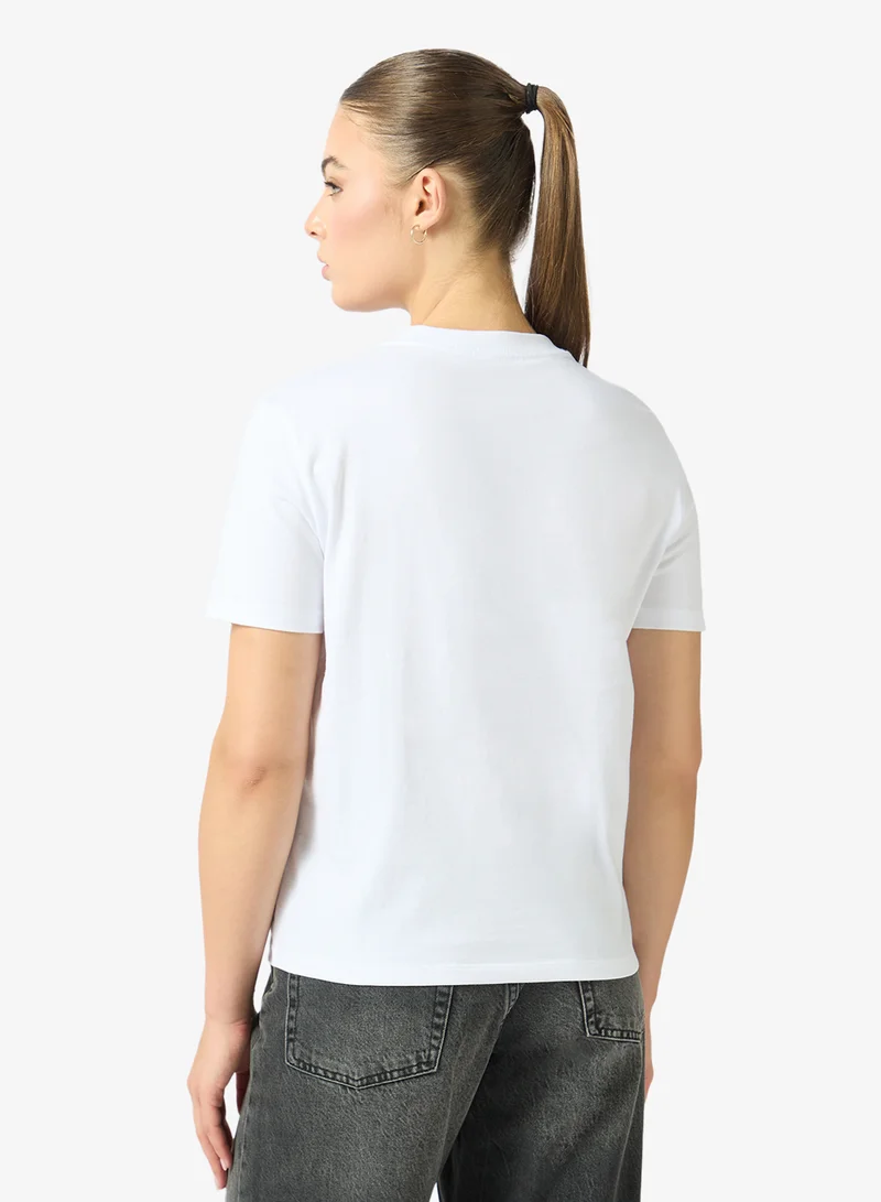 Calvin Klein Jeans  Graphic Crew Neck T-Shirt for Women | Best Price UAE