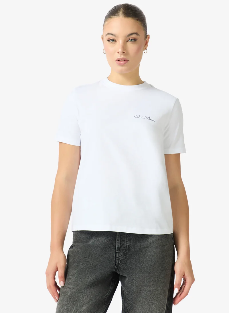 Graphic Crew Neck T-Shirt