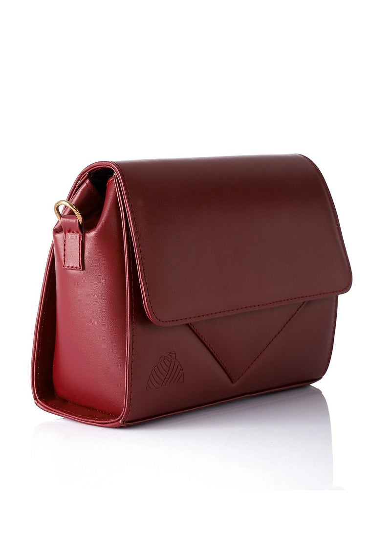 RITZY - Turin bag Burgundy - Image 1