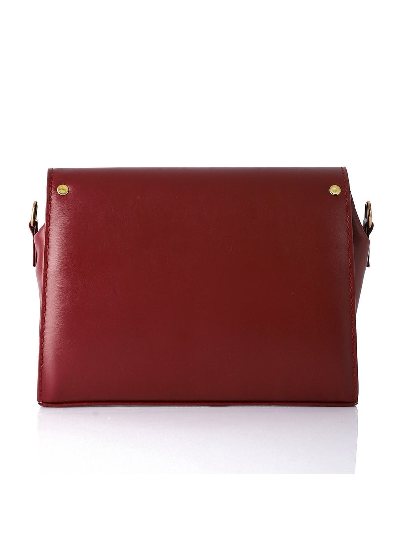 RITZY - Turin bag Burgundy - Image 1