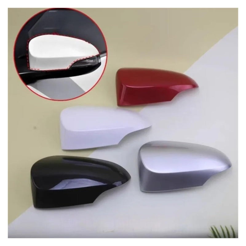 Blue Rear View Mirror Cover Compatible With Toyota Corolla 2014 2015 2016 2017 2018 - Image 3