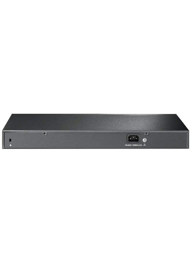 TP-Link TL-SG1218MP 18-Port Gigabit Rackmount Switch with 16 PoE+ (16 PoE+ Gigabit RJ45 ports, 2 Gigabit Non-PoE RJ45 ports, 2 Combo Gigabit SFP Slots, 250 W, Rackmount) - Image 3