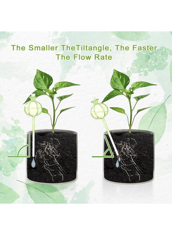 يُسلِّم ٣ قطع من كرات ري النباتات. كرات ري ذاتية. عبوة من ٣ بصيلات ري الصبار. كرات ري للنباتات. - Image 4