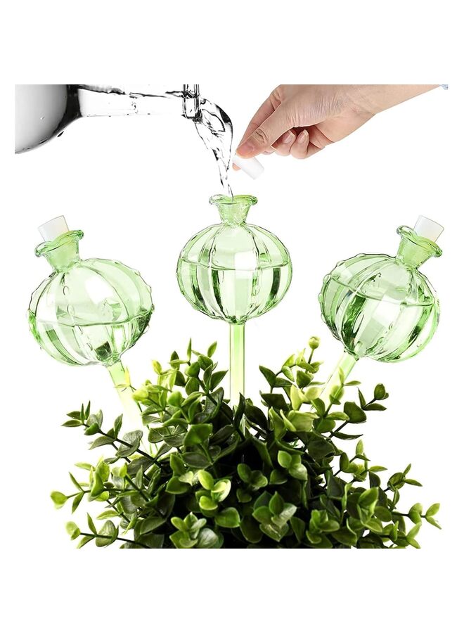 يُسلِّم ٣ قطع من كرات ري النباتات. كرات ري ذاتية. عبوة من ٣ بصيلات ري الصبار. كرات ري للنباتات. - Image 1