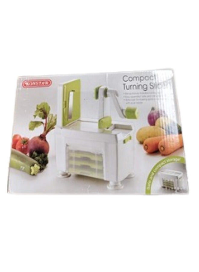 كونستار قطّاعة خضار ومبشرة دوّارة  متعددة الوظائف – تقطيع حلزوني بأشكال متنوعة - Image 4