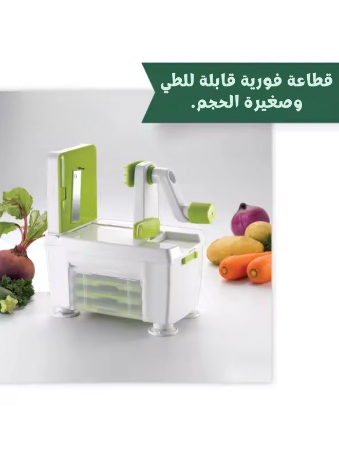 كونستار قطّاعة خضار ومبشرة دوّارة  متعددة الوظائف – تقطيع حلزوني بأشكال متنوعة - Image 5