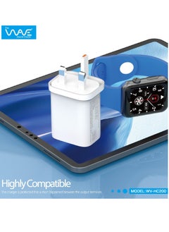 Wave Wave Charge Pro 65W: Versatile Triple-Port Fast Charger with 20W PD, 18W QC, and 65W PD for Rapid Charging Across Multiple Devices  - Image 2