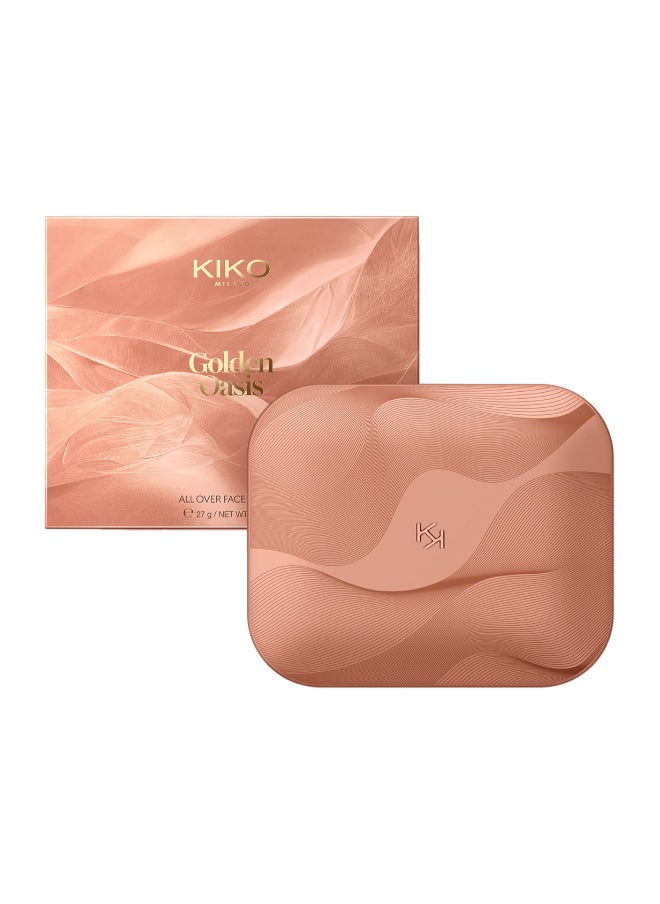 KIKO MILANO Golden Oasis All Over Face Palette  01  - Image 1