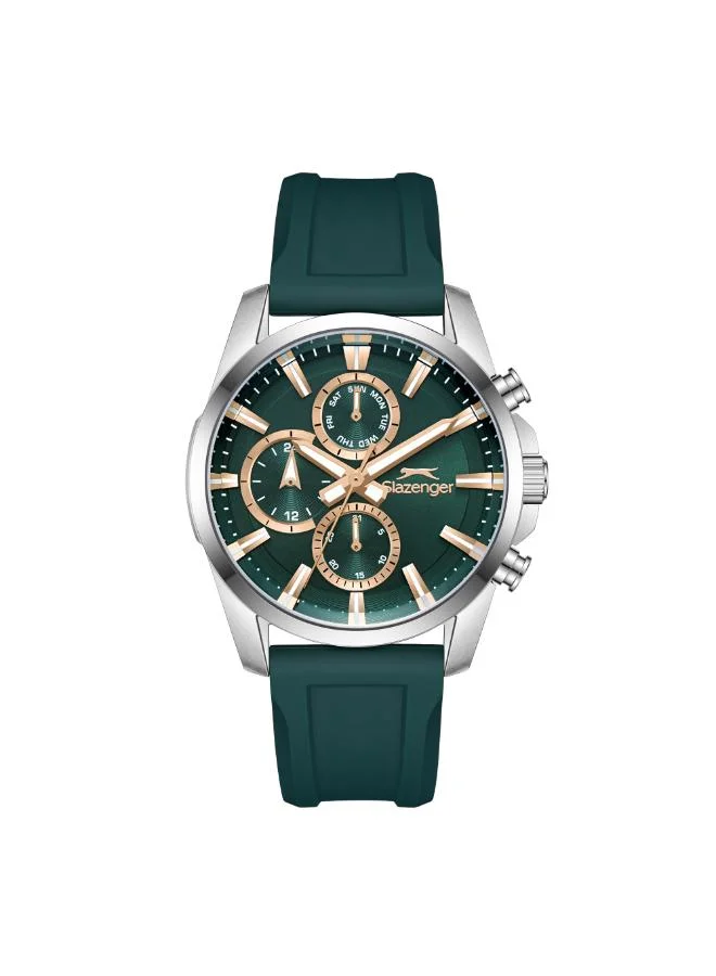 Slazenger Men's Silicone Multi Function Watch SL.9.2523.2.03 - 42 mm
