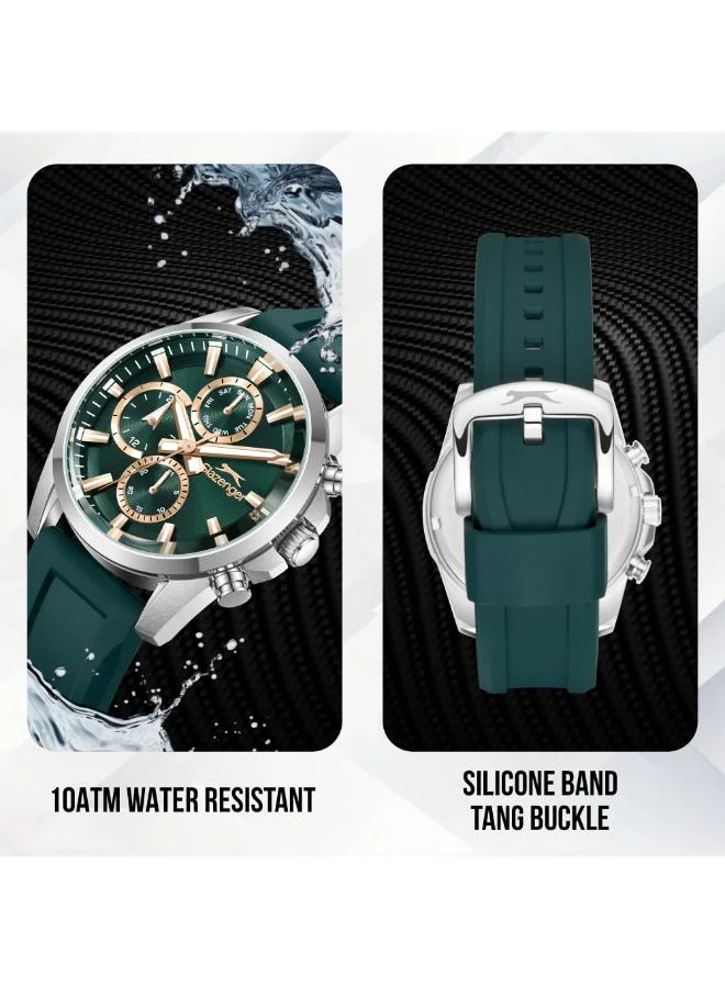 Slazenger  Men's Silicone Multi Function Watch SL.9.2523.2.03 - 42 mm for Men | Best Price UAE