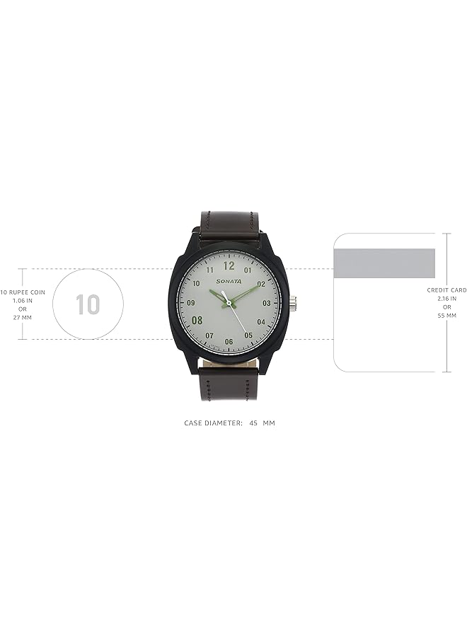 سوناتا ساعة فولت أنالوج للرجال 77086Pl05 - Image 3