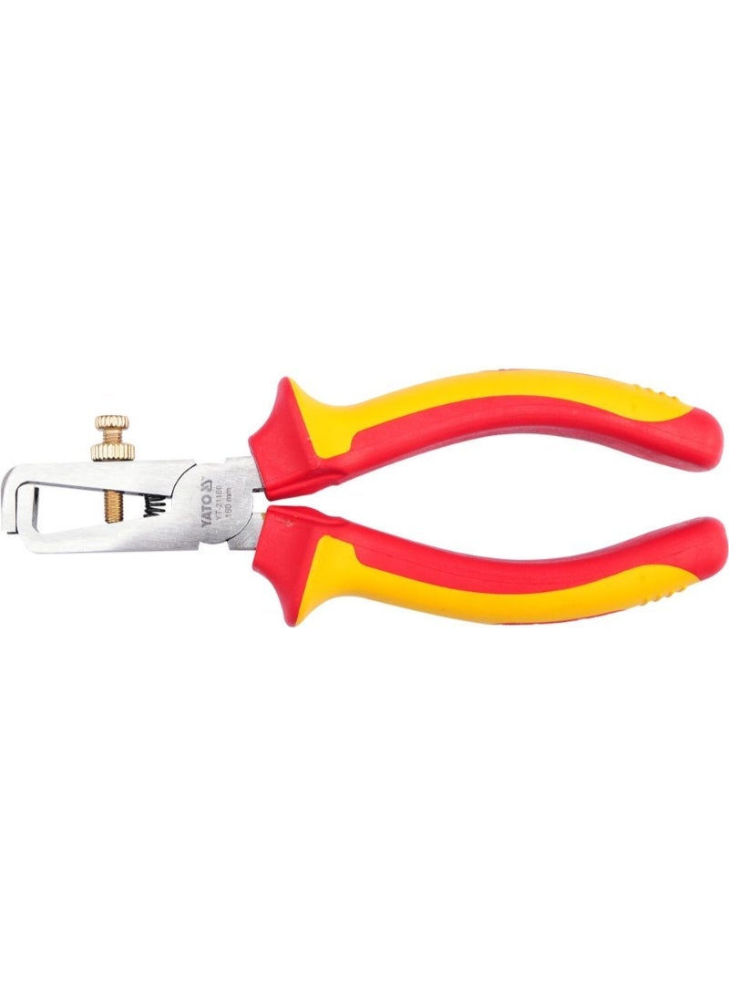 YATO Insulated Wire Stripping Plier 160mm VDE-1000V YT-21160