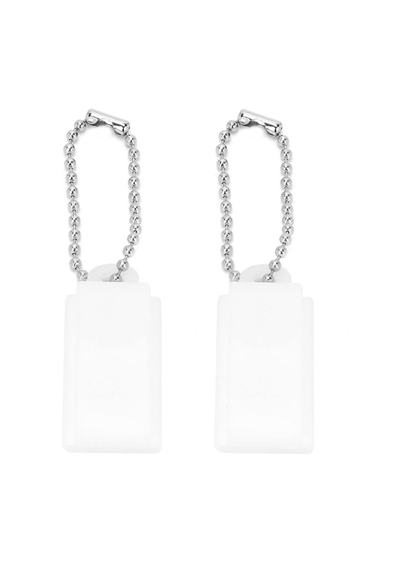 Generic - 2pcs Hearing Aid Battery Boxs,Portable Amplifier Battery Caddy Plastic Button Storage Case Holder Box - Image 1