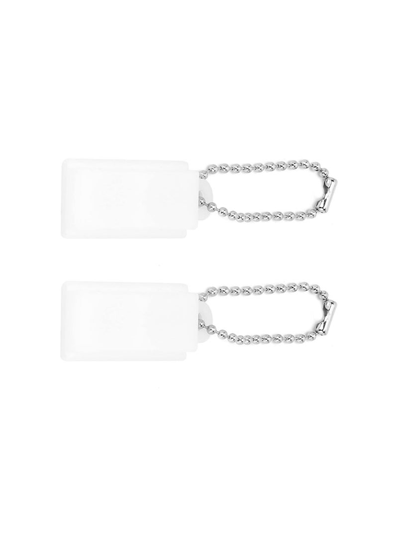 Generic - 2pcs Hearing Aid Battery Boxs,Portable Amplifier Battery Caddy Plastic Button Storage Case Holder Box - Image 1