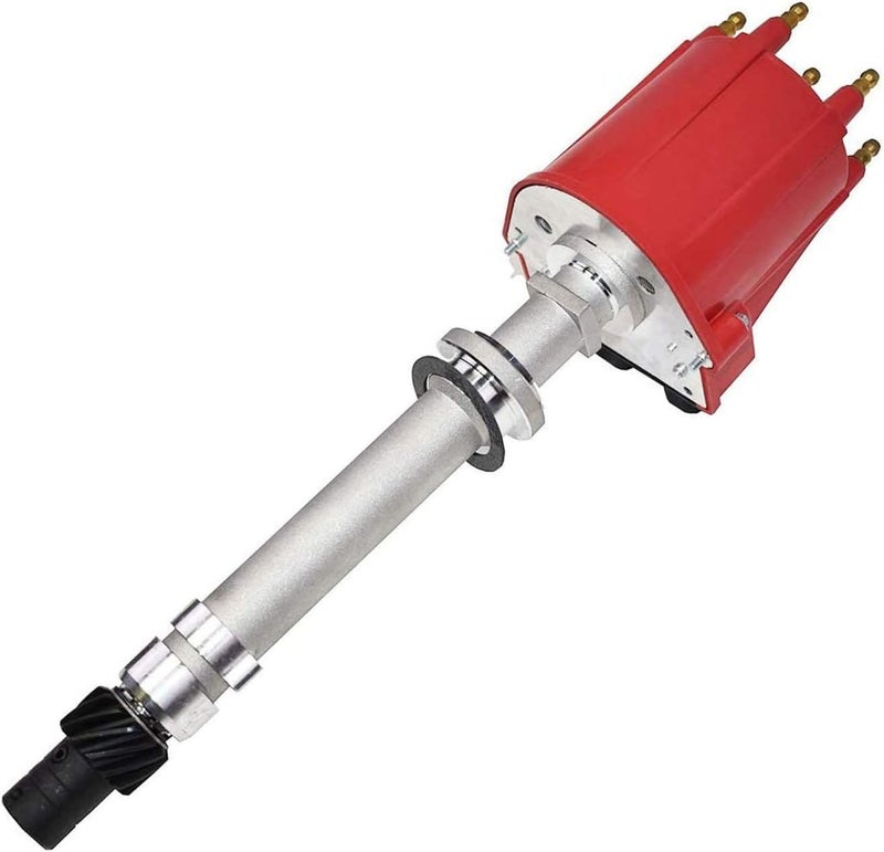 A-Team Performance Ignition Distributor 4.3L V6 TBI EFI - Red Distributor Cap Rotor Kit - Red Cap & Rotor Upgrade - Compatible with GMC & Chevy 262 Engine C/K Trucks 1985-95 - Image 4