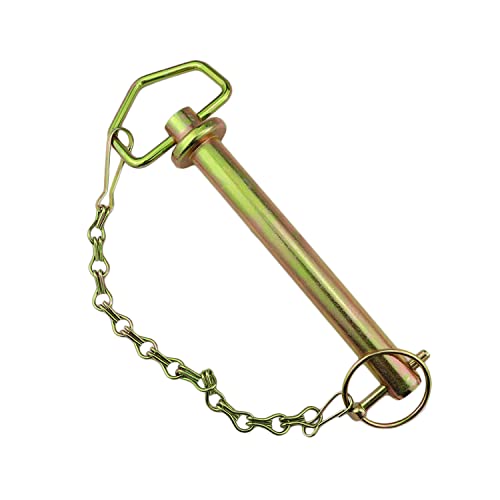 NRC&XRC Hitch Pin with Chain Accessories for Tractors, 3/4 by 6-1/4-Inch - Image 1