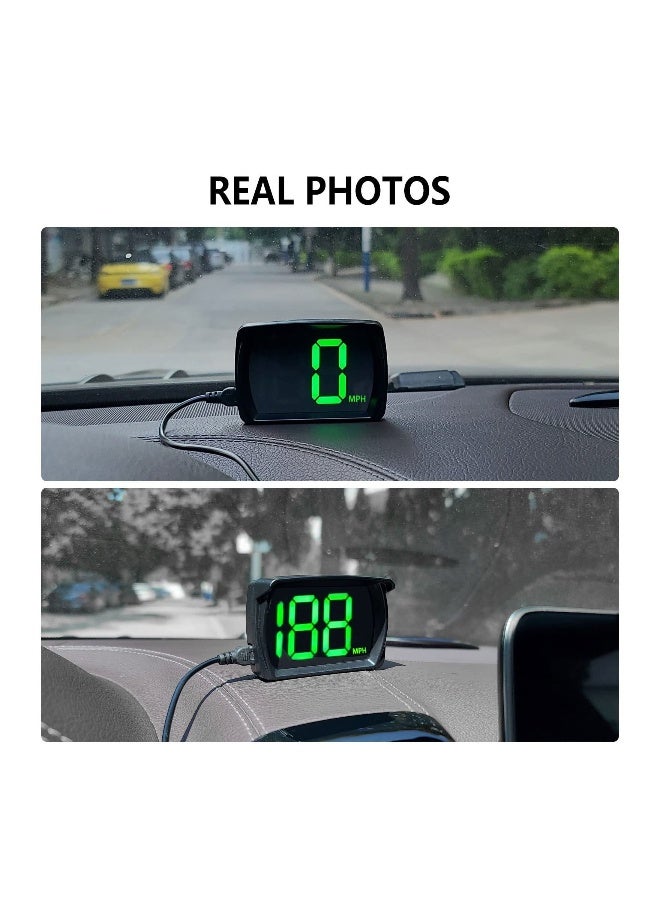 Generic Universal HUD Head Up Display GPS Digital Speedometer  - Image 4