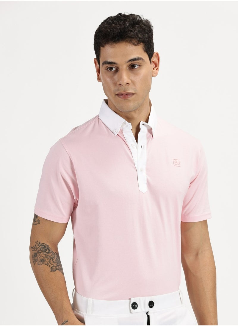 Simple & Rare Classic Collar Men's Polo Shirt  - Image 4