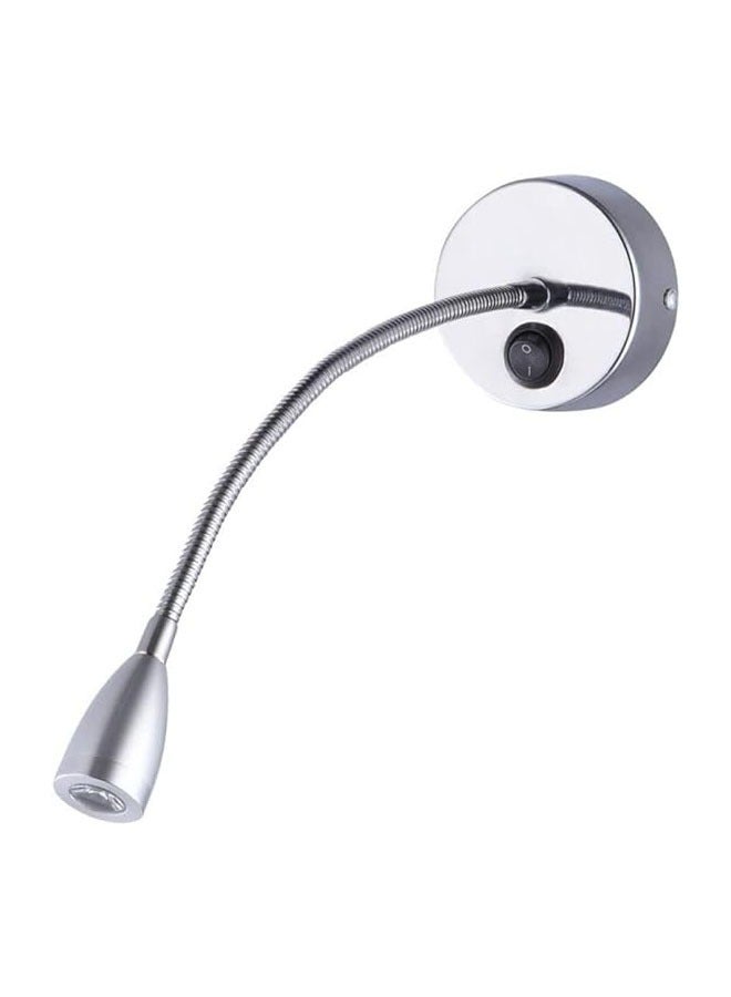 Gooseneck hose LED wall lamp reading light, suitable for hotel bedroom bedside table reading light hose spotlight - Image 1