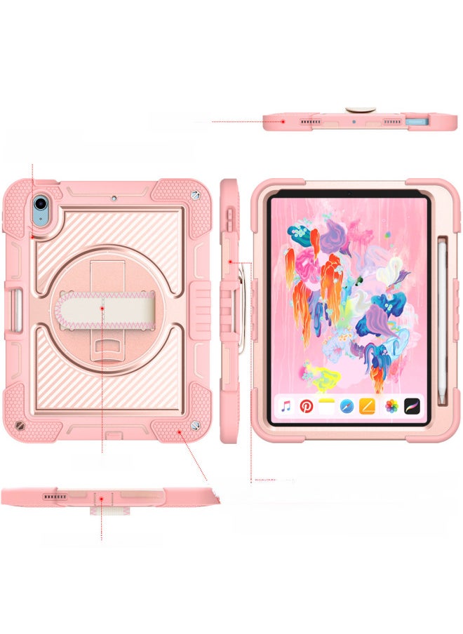 Generic - Digital Computer/tablet Protective Case Anti-dust Waterproof Shockproof Cover For Ipad 10.2 Inch 2019 Model-Color:Purple + Turquoise-Applicable Model:TAB S7 T870/T875/TAB S8 T800/T806 - Image 1