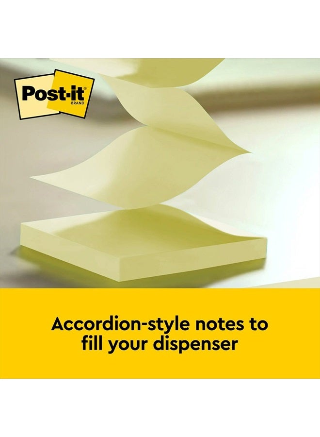 Post-it ملاحظات منبثقة، 3 بوصة × 3 بوصة، 24 دفتر، الملاحظات اللاصقة المفضلة رقم 1 في أمريكا، أصفر كناري، إزالة نظيفة، قابلة لإعادة التدوير (R330-24VAD) - Image 3