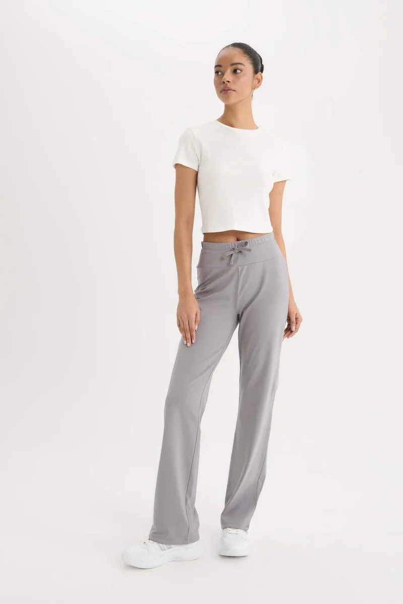 DeFacto DeFactoFit Flare Fit Standard Length Sports Sweatpants
