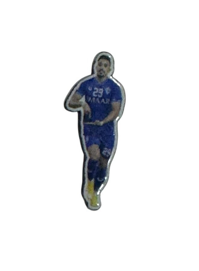 Metal Sticker - Playing Football - Image 2
