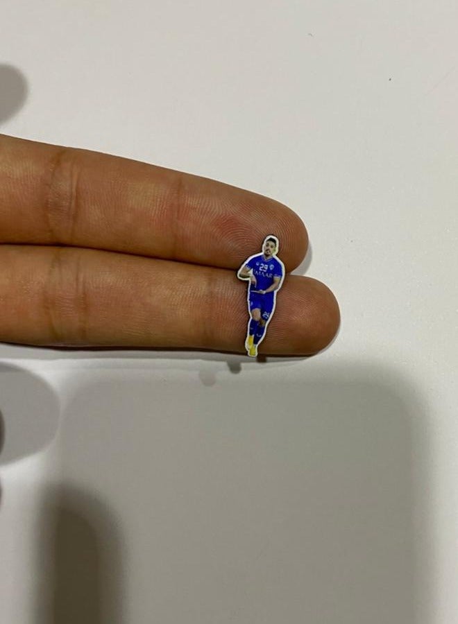 Metal Sticker - Playing Football - Image 3