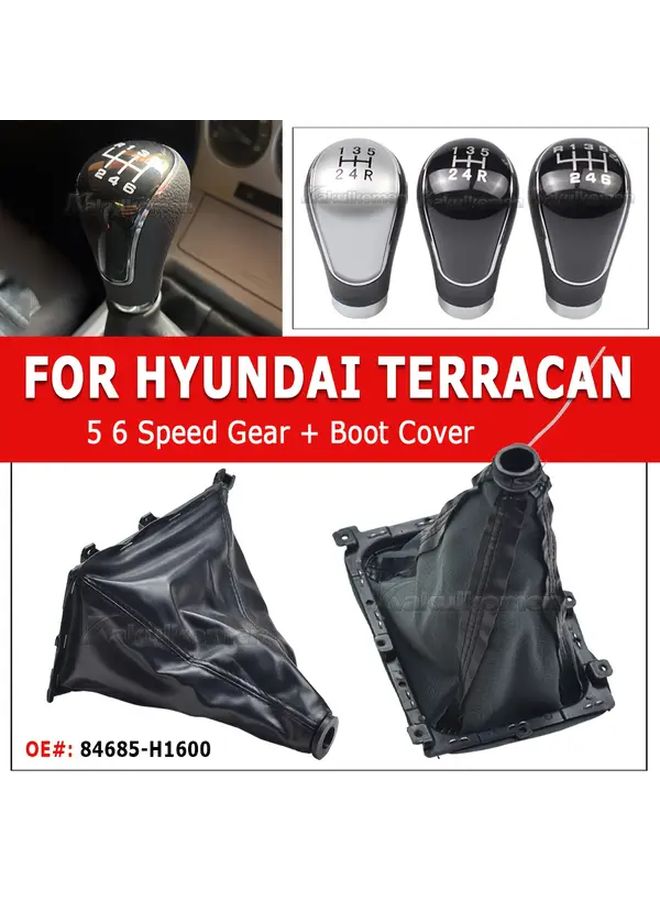 Suitable For Hyundai Terracan 2001 2006 Manual Transmission 5 Speed 6 Speed Shift Sleeve Black Car Accessories - Image 5