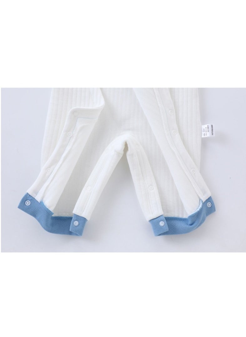 Baby Warm Cotton Spring And Autumn Jumpsuit