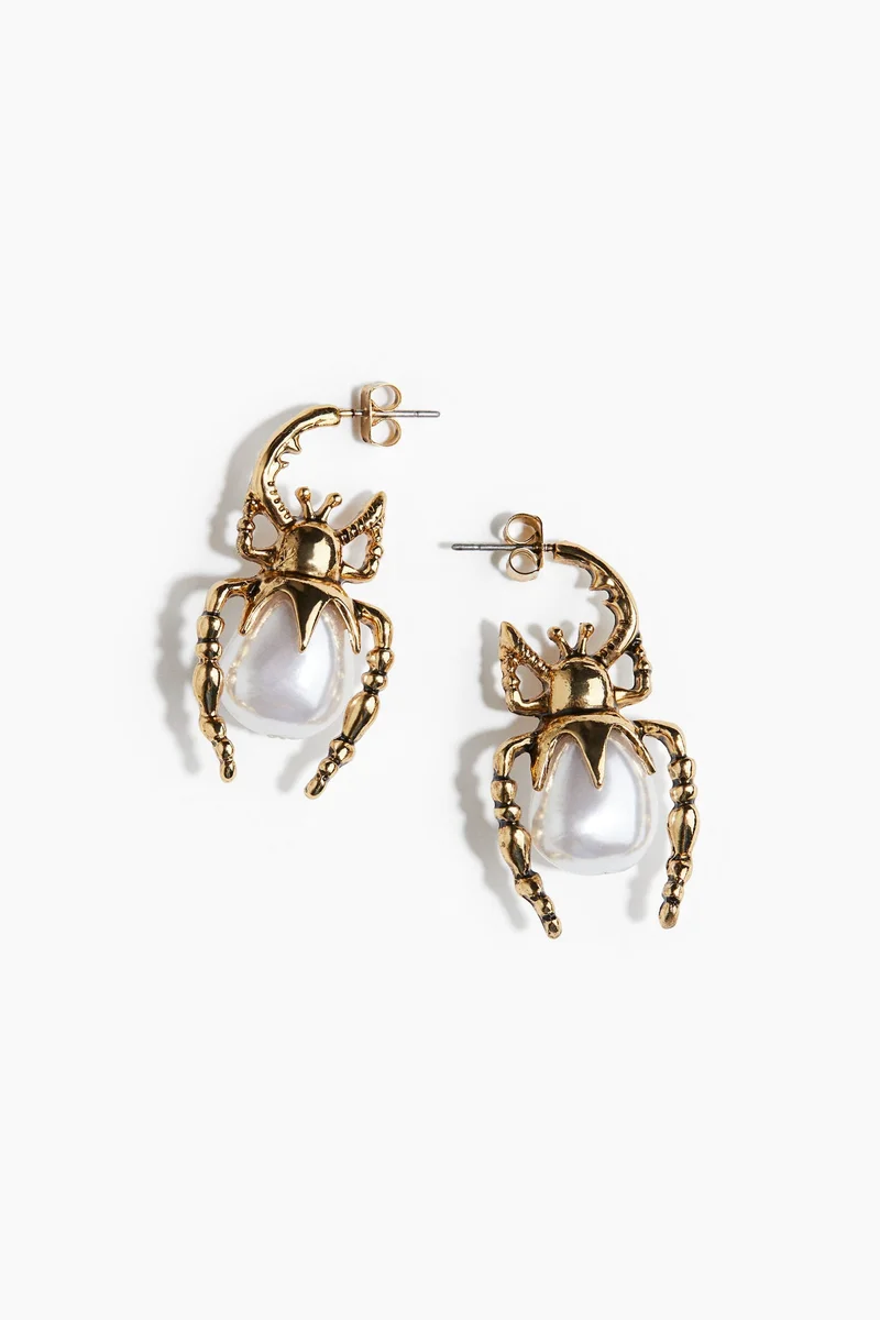 H&M Spider-shaped earrings