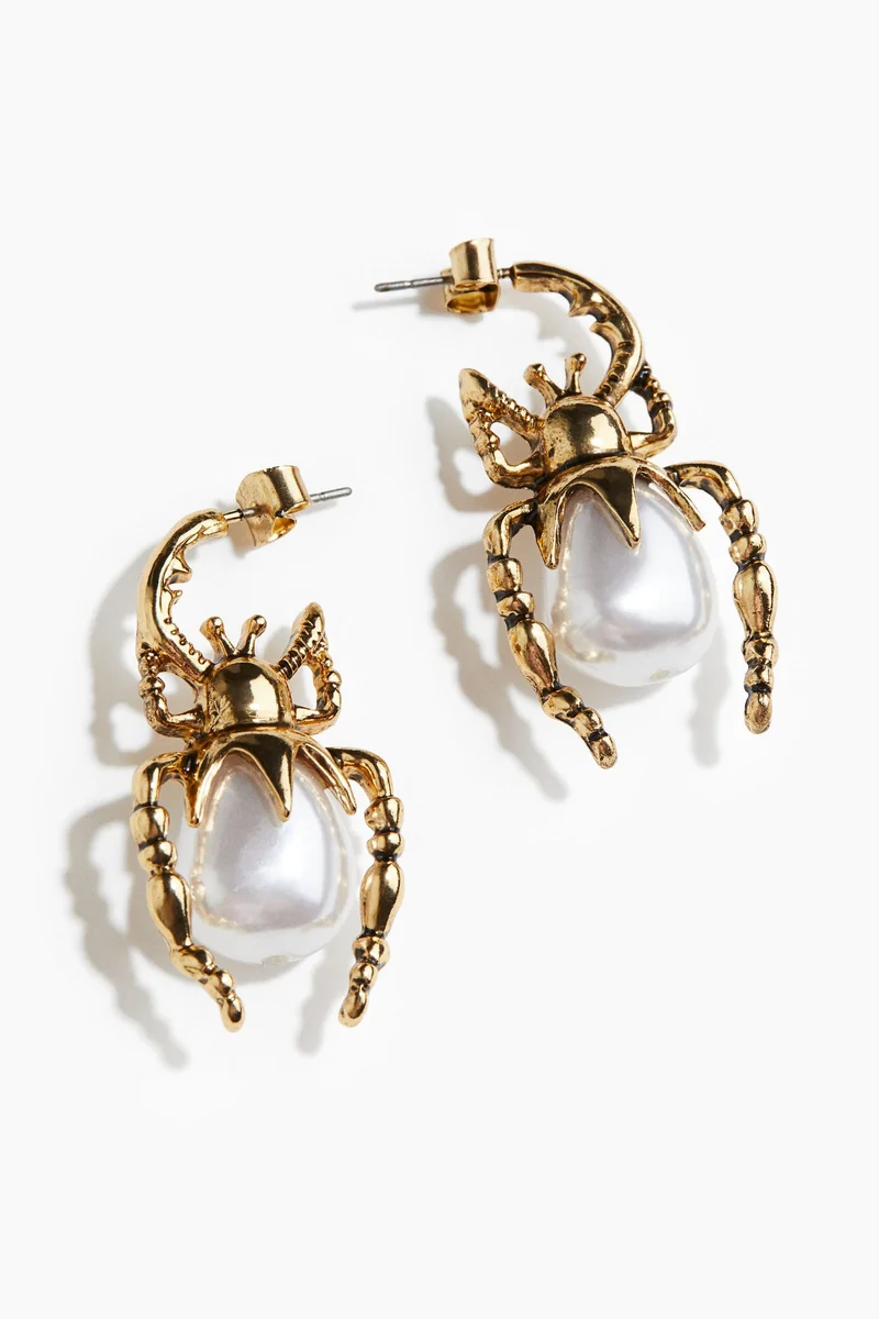 H&M Spider-shaped earrings