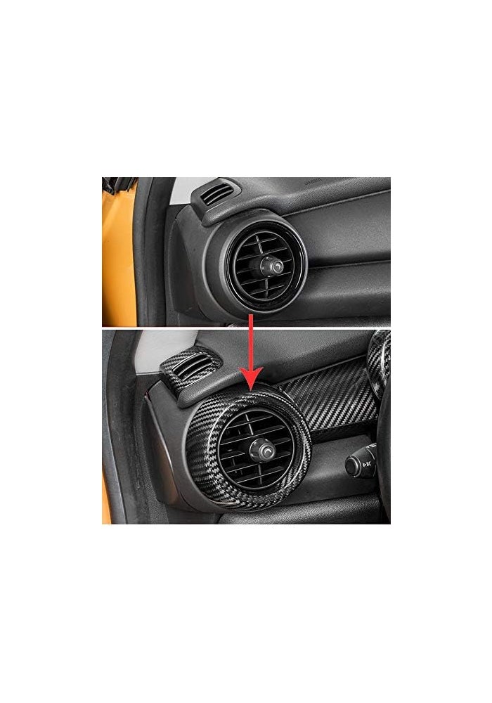 Wivplex 6 Pcs Carbon Fiber Air Outlet Covers for BMW MINI - Image 5