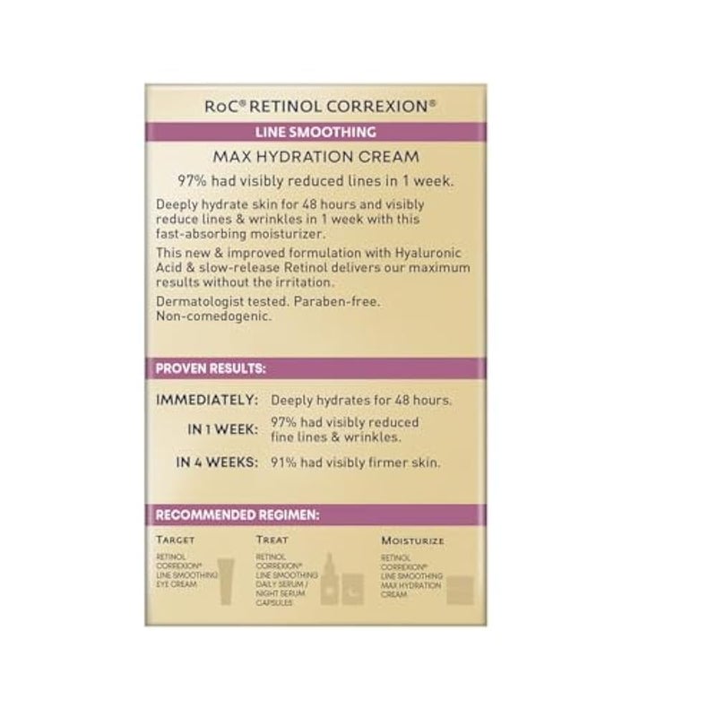 RoC Retinol Correxion® Line Smoothing Max Hydration Cream - Image 4