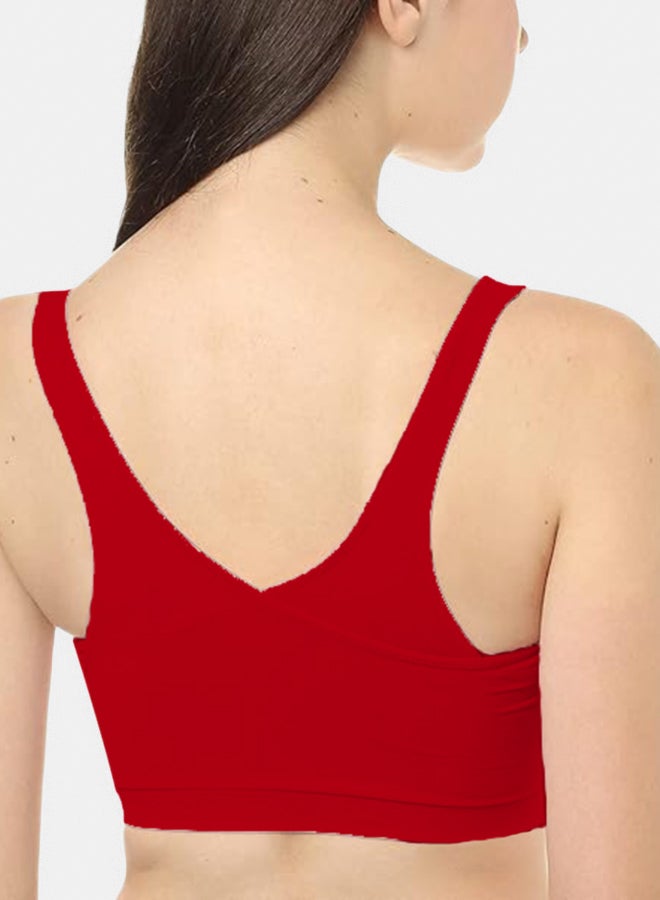 Silvy Lycra Croise Bra For Women - Image 2