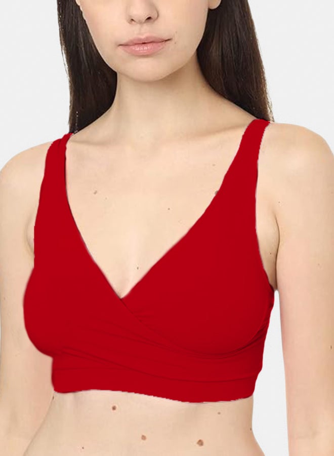 Silvy Lycra Croise Bra For Women - Image 1