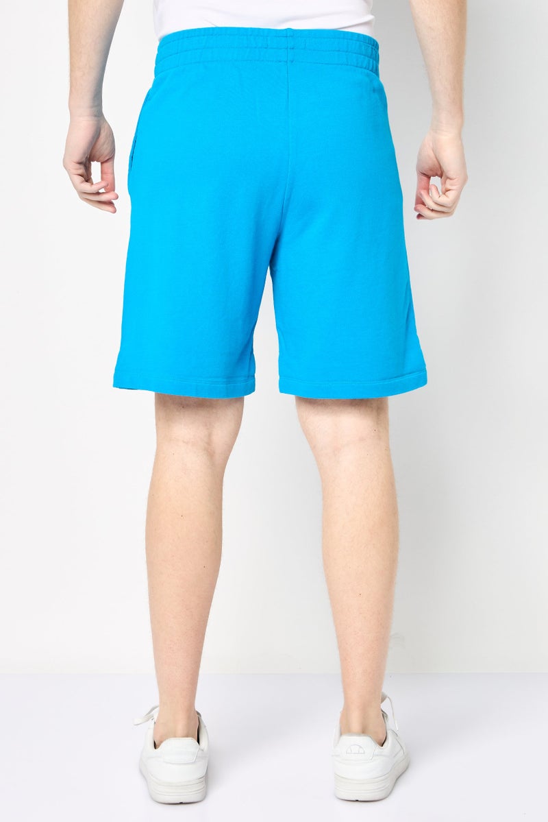 Replay Men Brand Logo Basic Shorts, Blue - Image 4