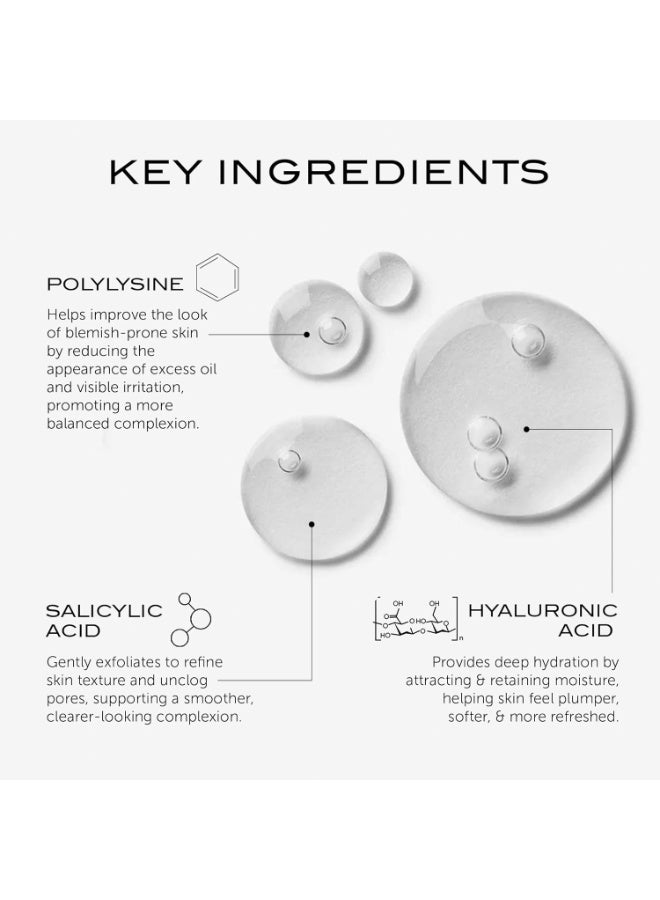 111سكن Here is the **exact same description translated into Arabic**:  **111SKIN سيروم مضاد للعيوب، سيروم للوجه مرطب ومقشّر يحتوي على حمض الهيالورونيك، والنياسيناميد، وحمض الساليسيليك، يساعد على تقليل آثار ما بعد حب الشباب وتنقية المسام المسدودة لجميع أنواع البشرة، 0.68 أونصة سائلة.** - Image 4