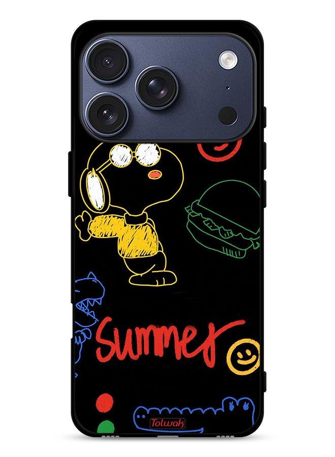 Tolwak Apple iPhone 17 Pro Protective Case Cover Summer Sticker - Image 1