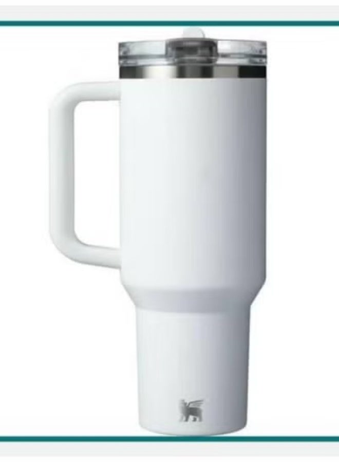 Stanley cup H2.0 Stainless Steel with Lid and Straw for Water Iced Tea,Coffee and Smoothie,forst,40 oz - Image 2