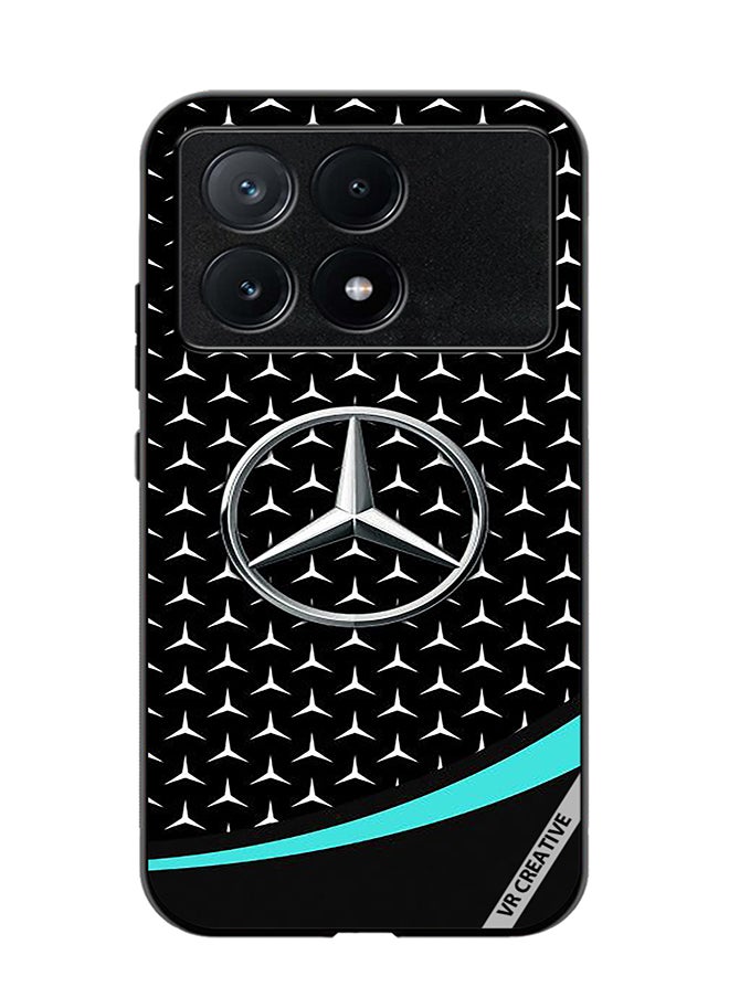VR CREATIVE - Protective Case Cover For Xiaomi Poco X6 Pro Mercedes Amg Petronas F1 Design Multicolour - Image 1