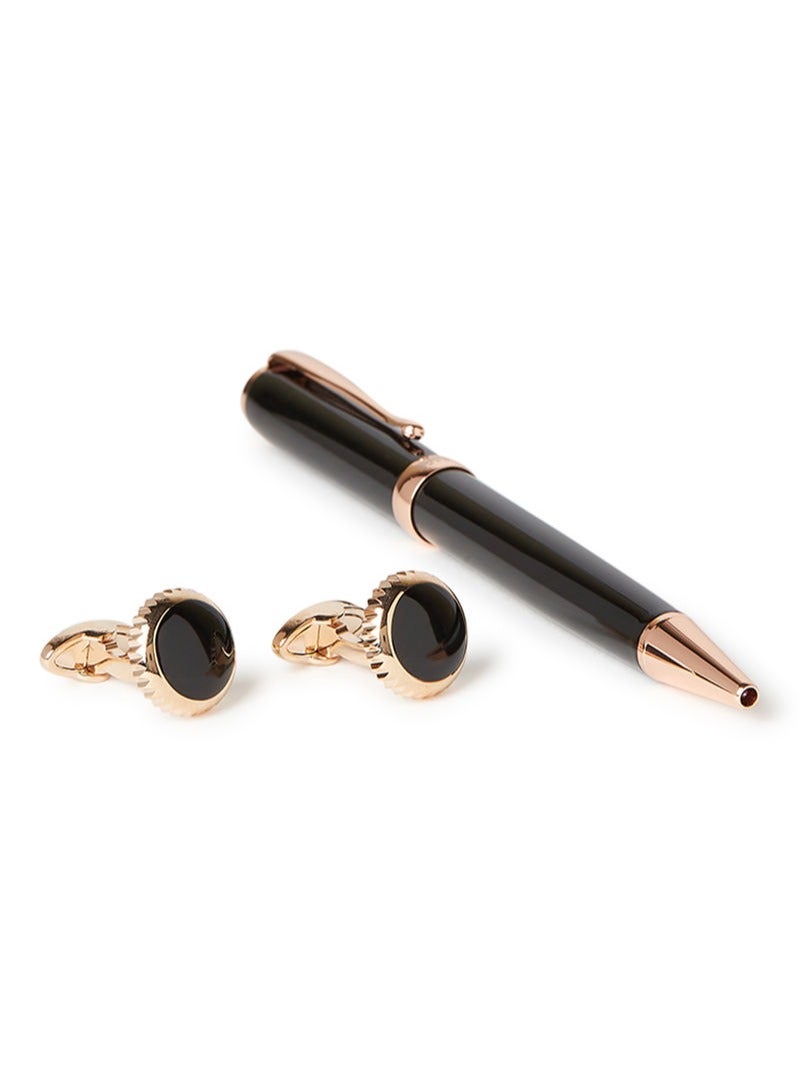 Segma Pen and Cufflinks Set - Image 1