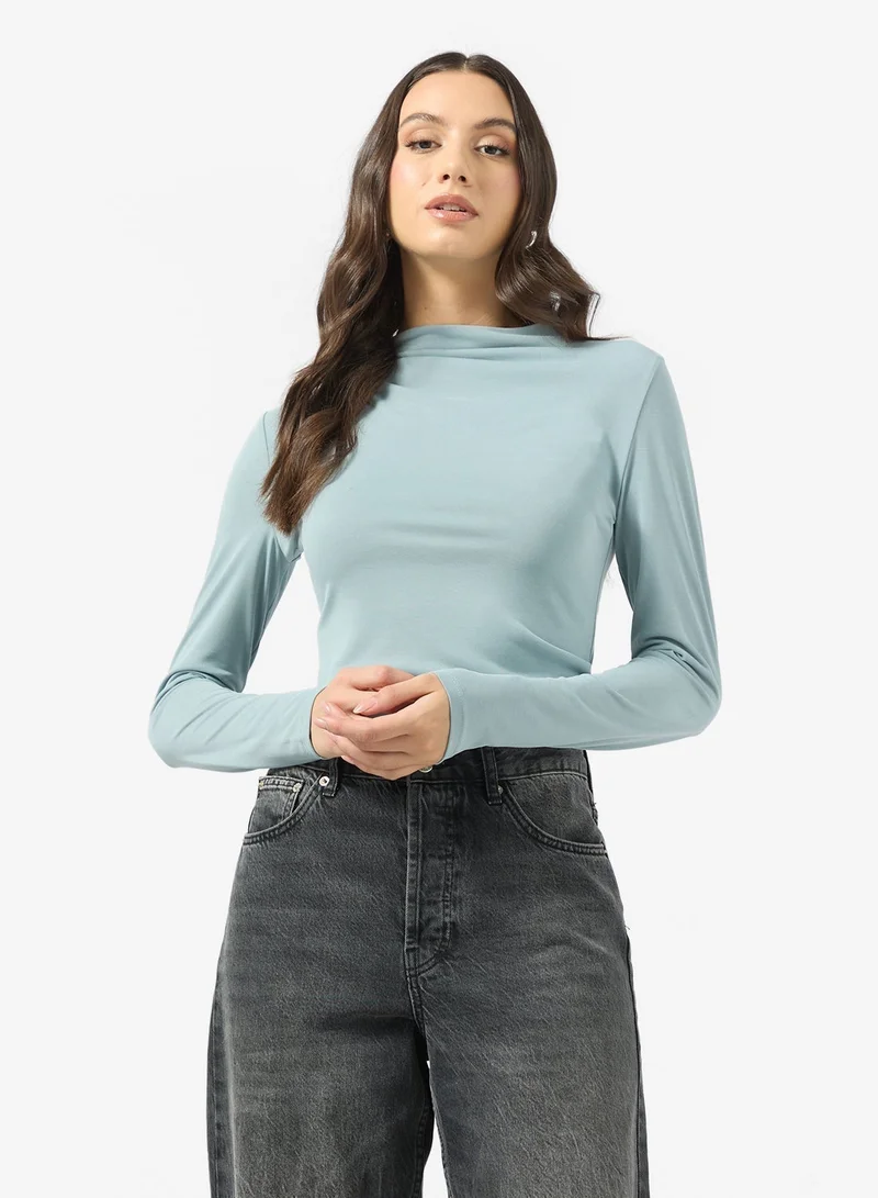 ONLY ONLFREE LIFE Long Sleeve DRAPE TOP