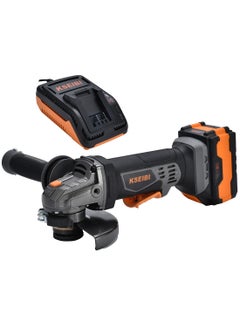 KSEIBI 20V Cordless Angle Grinder, 115mm, w/4.0A Battery 401C & Fast Charger and Adjustable Auxiliary Handle, 10.000RPM, Cordless Electric Grinder Power for Cutting, Polishing, Grinding, Rust Removal.  - Image 1