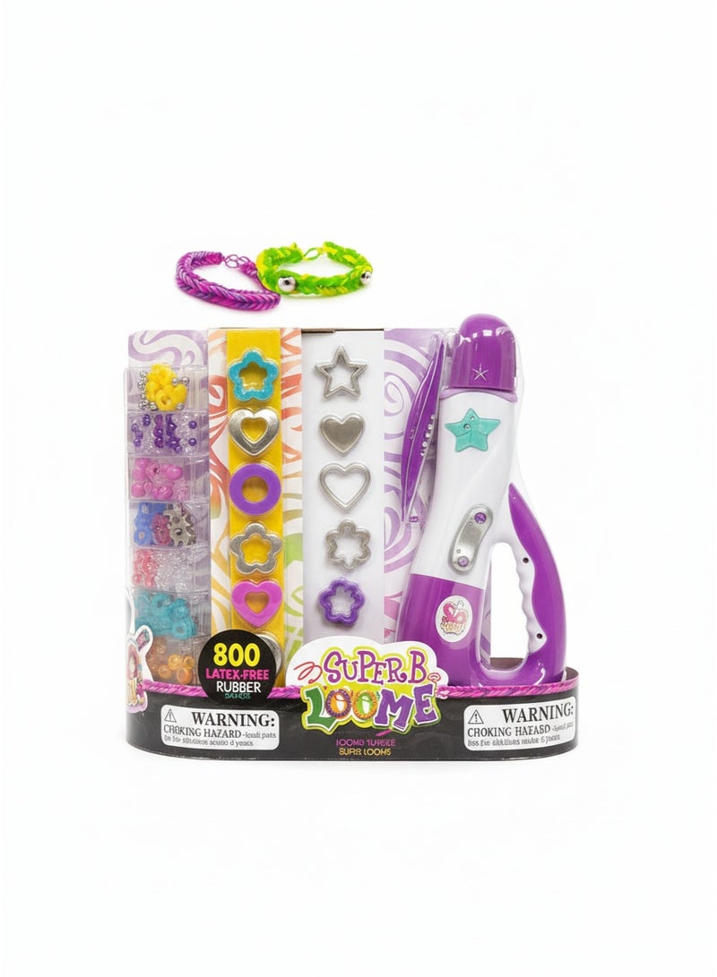 أربطة مطاطية خالية من اللاتكس من SuperB Loome 800 - Image 1