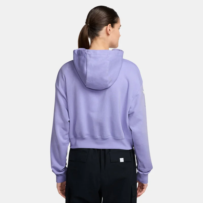 Nike Purple Women's Sportswear Club Fleece Graphic Hoodie for Women | Best Price UAE